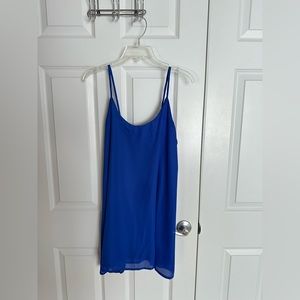 Bloom + Pop Royal Blue Mini Sheath Dress